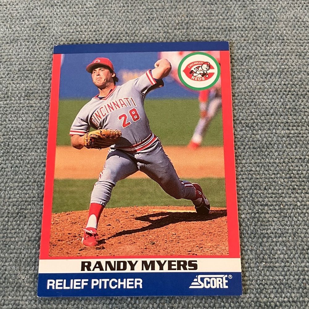 1991 Score Cincinnati Reds Baseball Card Trading Card